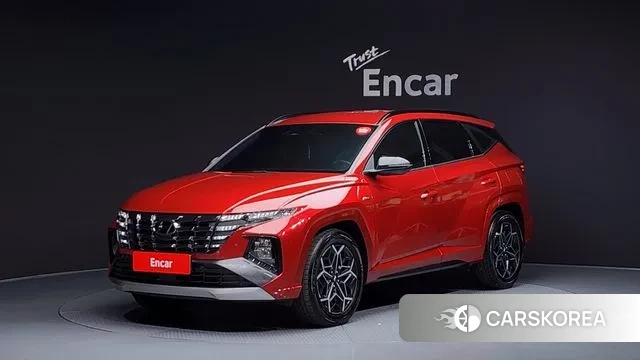 Hyundai Tucson (NX4) 2022 Красный из Кореи