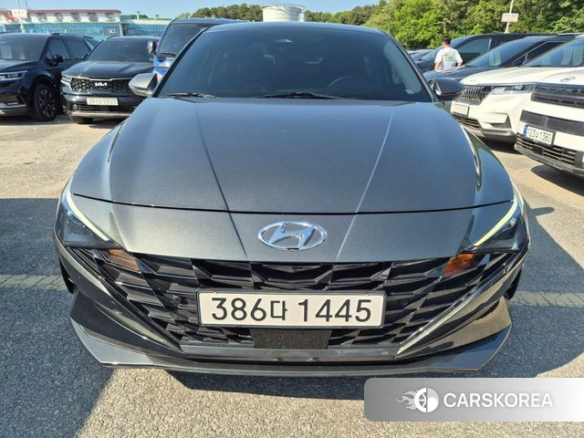 Hyundai Avante (CN7) 2022 Серый из Кореи