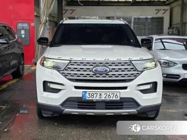 Ford Explorer 6th Generation 2020 Белый из Кореи