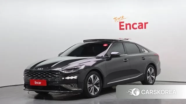 Kia K8 Hybrid 2022 Серый из Кореи