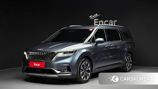 Kia Carnival 4th generation 2023 Синий из Кореи