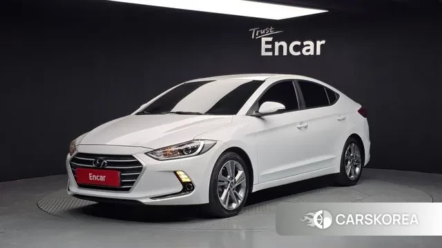 Hyundai Avante AD 2018 Белый из Кореи