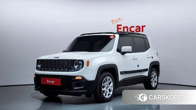 Jeep Renegade 2018 Белый из Кореи