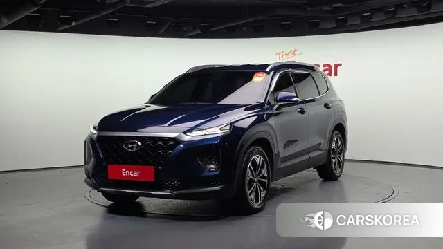 Hyundai Santa Fe TM 2018 Синий из Кореи