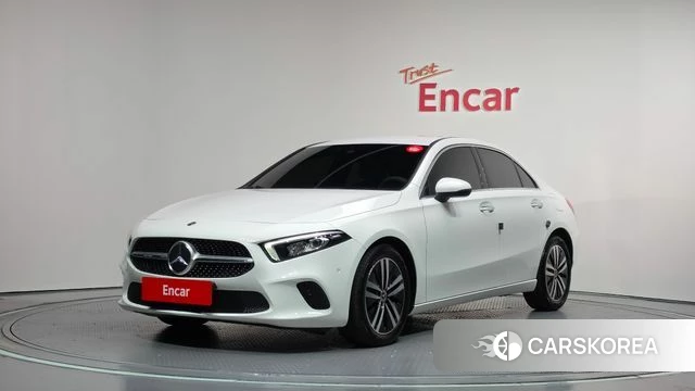 Mercedes-Benz A-Class W177 2022 Белый из Кореи