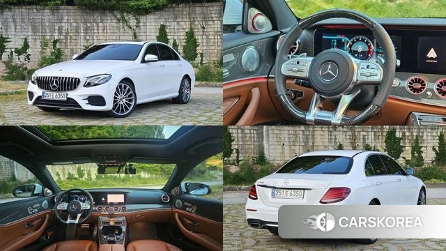 Mercedes-Benz E-Class W213 2018 Белый из Кореи