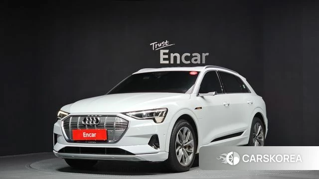 Audi e-Tron 2022 Белый из Кореи