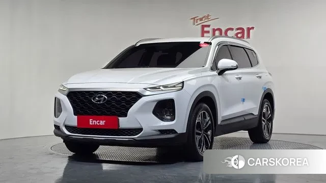 Hyundai Santa Fe TM 2018 Белый из Кореи