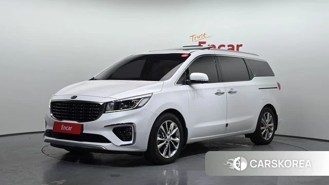 Kia The New Carnival 2019 Белый из Кореи