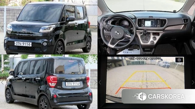Kia The New Ray 2019 Черный из Кореи