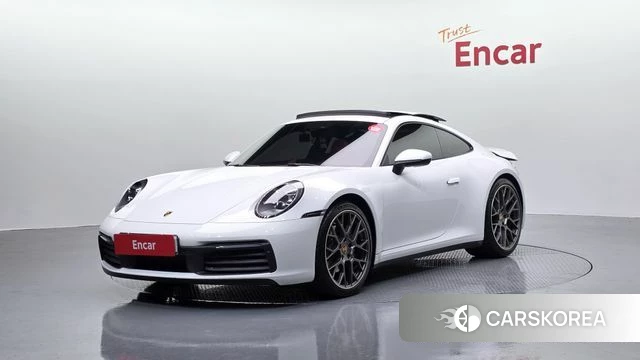 Porsche 911(992) 2020 Белый из Кореи