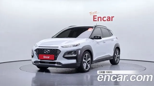 Hyundai Kona 2018 Белый из Кореи