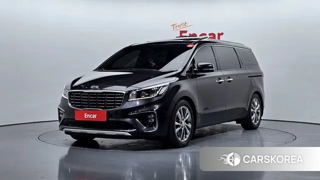 Kia The New Carnival 2018 Черный из Кореи