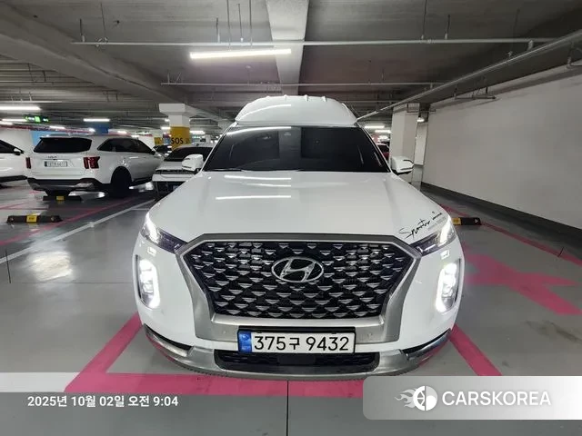 Hyundai Palisade 2022 Белый из Кореи