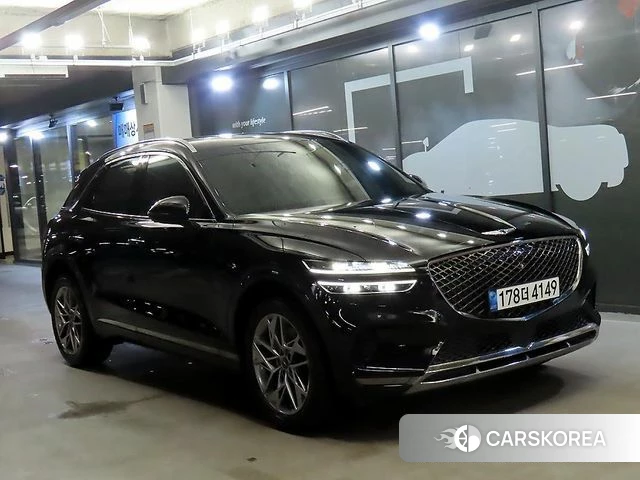 Genesis GV70 2021 Черный из Кореи