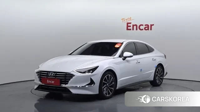 Hyundai Sonata (DN8) 2019 Белый из Кореи