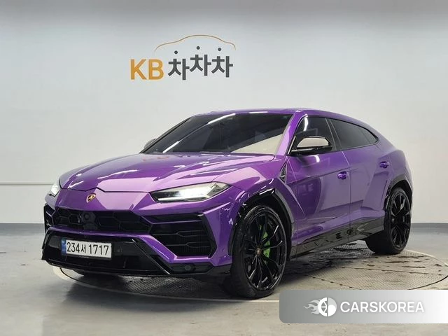 Lamborghini Urus 2022 Фиолетовый из Кореи
