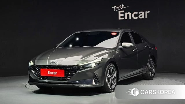 Hyundai Avante (CN7) 2020 Серый из Кореи