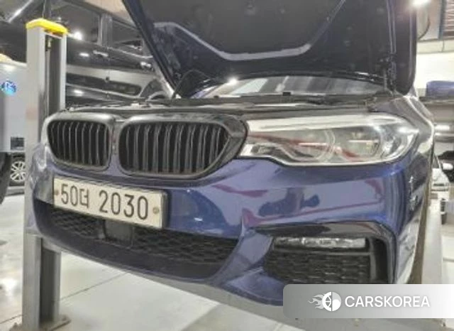 BMW 5 Series (G30) 2019 Синий из Кореи
