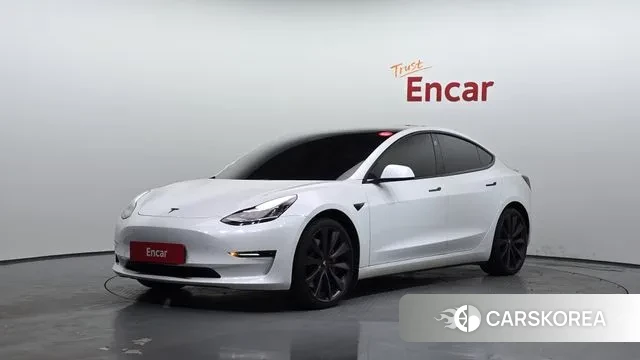 Tesla Model 3 2020 Белый из Кореи