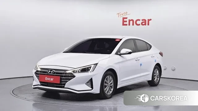 Hyundai The New Avante AD 2019 Белый из Кореи