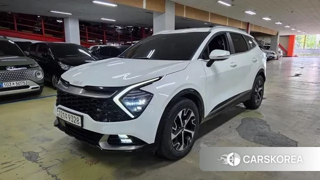 Kia Sportage 5th Generation Hybrid 2021 Белый из Кореи