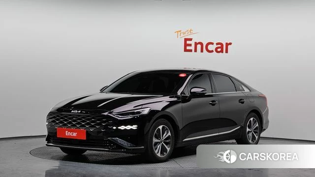 Kia K8 Hybrid 2023 Черный из Кореи