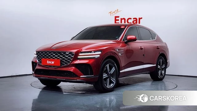 Genesis GV80 Coupe 2024 Красный из Кореи