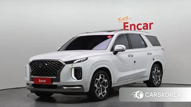 Hyundai Palisade 2022 Белый из Кореи