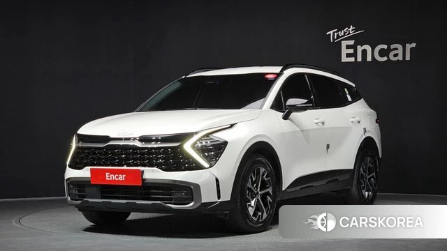 Kia Sportage 5th Generation Hybrid 2021 Белый из Кореи