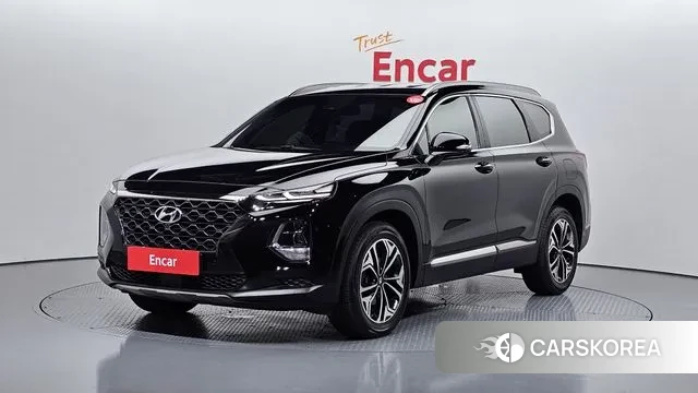 Hyundai Santa Fe TM 2018 Черный из Кореи