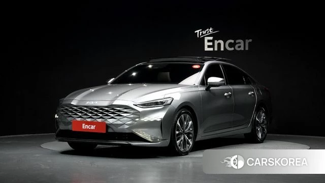 Kia K8 2021 Серебристо-серый из Кореи