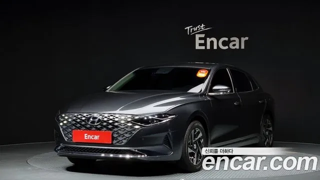 Hyundai The New Grandeur IG Hybrid 2021 Серый из Кореи
