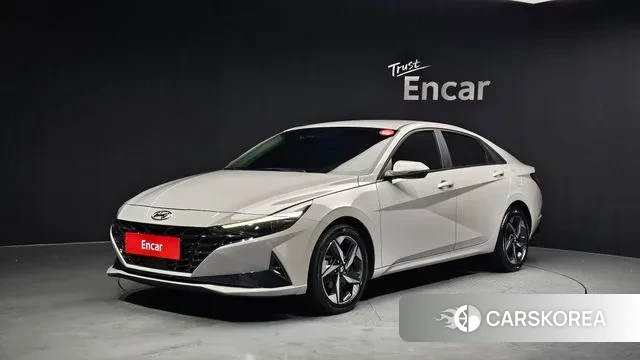 Hyundai Avante (CN7) 2022 Серый из Кореи