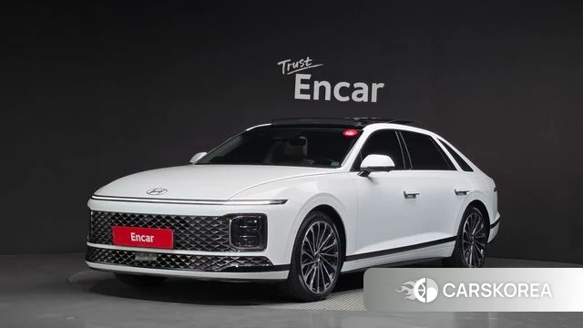 Hyundai Grandeur Hybrid (GN7) 2024 Белый из Кореи