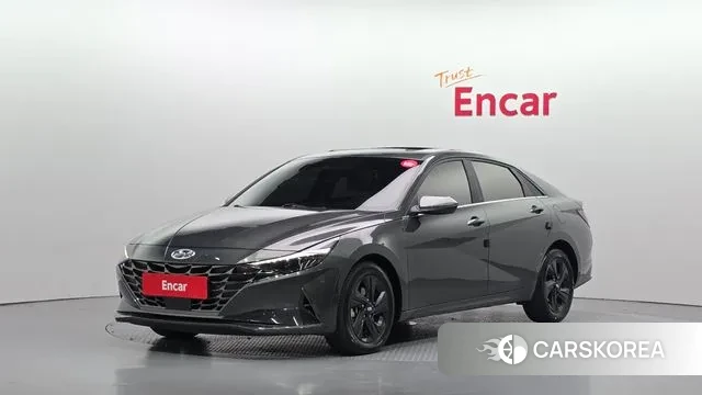 Hyundai Avante (CN7) 2021 Серый из Кореи