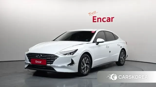 Hyundai Sonata Hybrid (DN8) 2021 Белый из Кореи