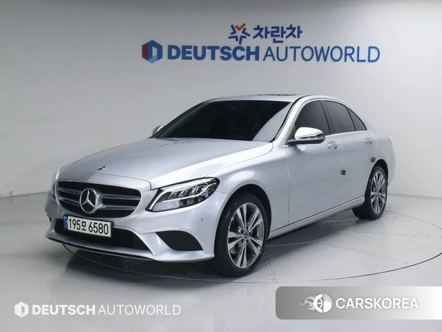 Mercedes-Benz C-Class W205 2020 Серебряный из Кореи