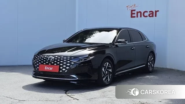 Hyundai The New Grandeur IG Hybrid 2021 Черный из Кореи