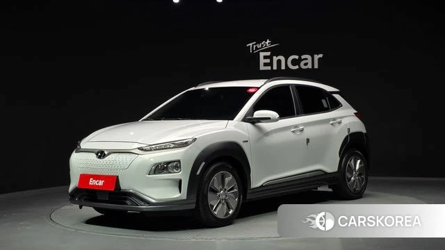 Hyundai Kona Electric 2020 Белый из Кореи