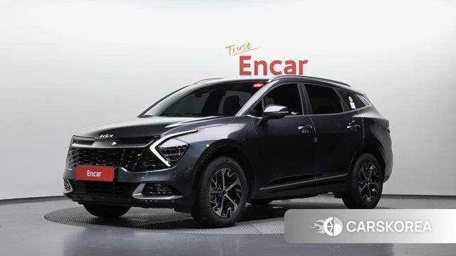 Kia Sportage 5th Generation Hybrid 2021 Серый из Кореи