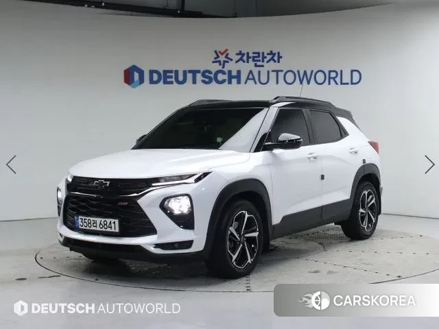 Chevrolet (GM Daewoo) Trailblazer 2022 Белый из Кореи