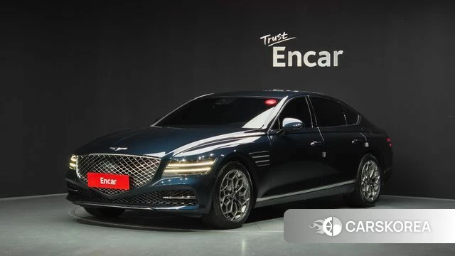 Genesis G80 (RG3) 2021 Синий из Кореи