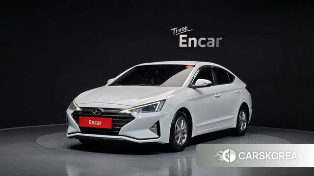 Hyundai The New Avante AD 2018 Белый из Кореи
