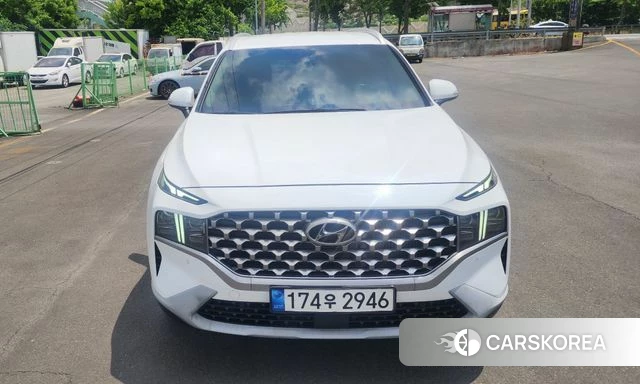 Hyundai The New Santa Fe 2021 Белый из Кореи