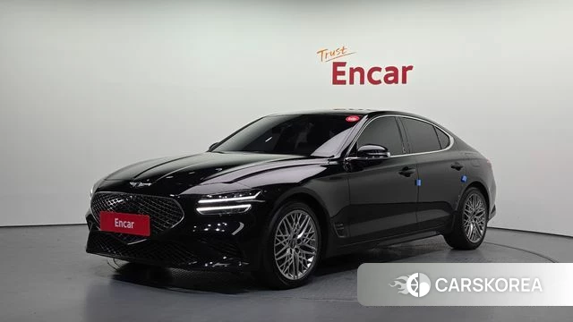 Genesis The New G70 2021 Черный из Кореи