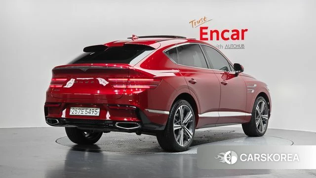 Genesis GV80 Coupe 2023 Красный из Кореи