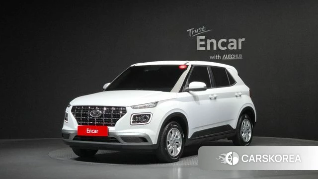 Hyundai Venue 2021 Белый из Кореи