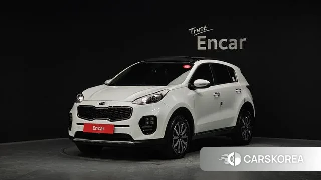 Kia Sportage 4th Generation 2018 Белый из Кореи