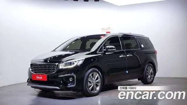 Kia The New Carnival 2020 Черный из Кореи